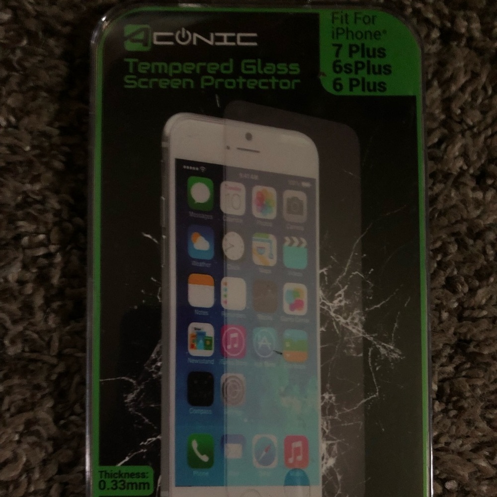 iPhone shatterproof glass screen cover